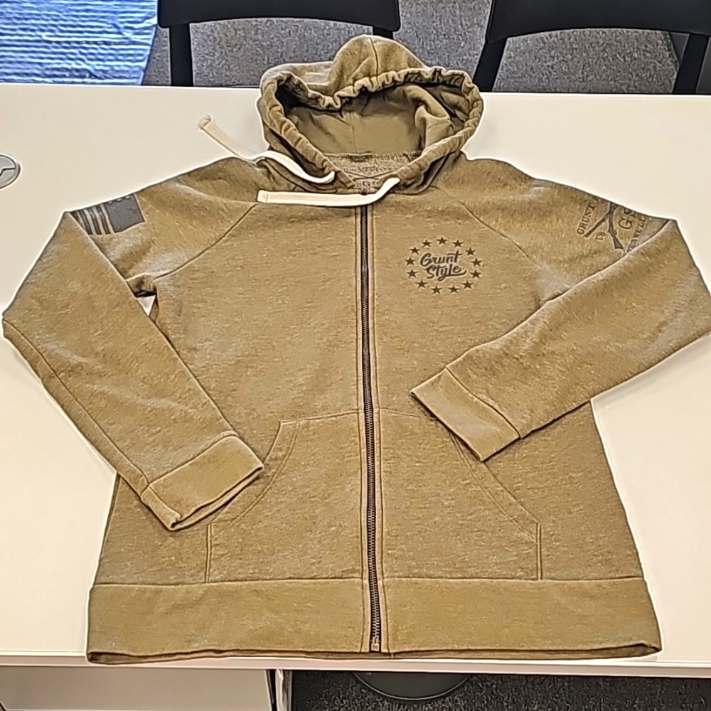 Grunt Style zip up hoodie